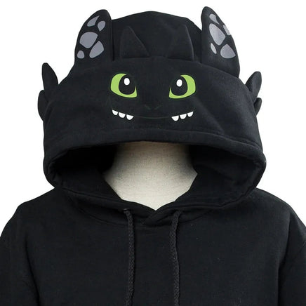 Adult Kids How to Train Your Dragon Toothless Cosplay Hoodie Sweatshirt Casual All-match Pullover Jackets Coat Hooded Tops Lusy Store