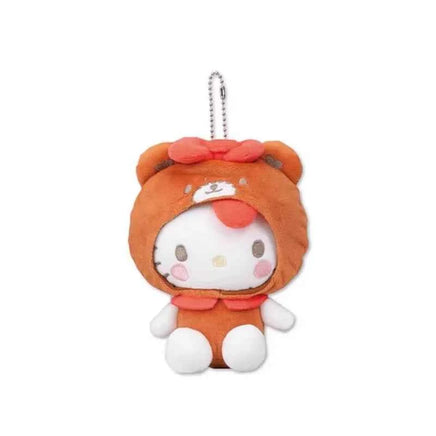 12cm Fashion Hello Kitty Cosplay Plush Toy Anime Stuffed Animals Keychains Small Pendant Backpack Hangings For Kids 1
