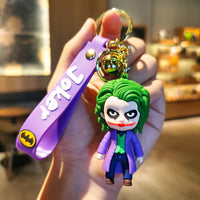 Marvel Batman Joker Keychain Cute Halloween Jewelry Gifts