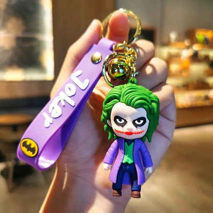 Marvel Batman Joker Keychain Cute Halloween Jewelry Gifts