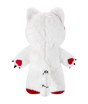 Lusy Store LLC Rabbit Bunny Plush Toy Stuffed Heart Long Eared Doll Throw Pillow Boy Girl Stuffed Plush Unhappy Cat Toys Plush