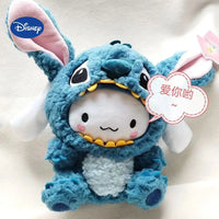 20cm Cinnamoroll Cosplasy Stitch Plush Toys Disney Stuffed Animal Dolls Soft Anime Toy Plush Pillow Appease Toys Gift For Girls