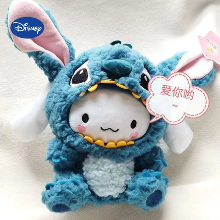 20cm Cinnamoroll Cosplasy Stitch Plush Toys Disney Stuffed Animal Dolls Soft Anime Toy Plush Pillow Appease Toys Gift For Girls