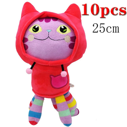 Animals Plush Gabby Dollhouse Lovely Plush Gaby Toy Plush House Cat Doll Cartoon Stuffed Animals Mermaid Cat Plushie Dolls Kids DimGray