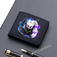Toothless Canvas Wallet Men Short Folding Purse How To Train Your Dragons Cartoon Card Holder Coin Case Fashion Pocketbook Gift Lusy Store