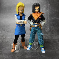 Lusy Store LLC Dragon Ball Z Android 17 18 PVC Action Figures Collection Model Toys for Children Gifts Action Figure