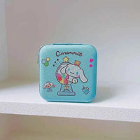 Kuromi Cinnamoroll Cartoon Jewelry Storage Box - Travel PU Organizer Cinnamoroll A
