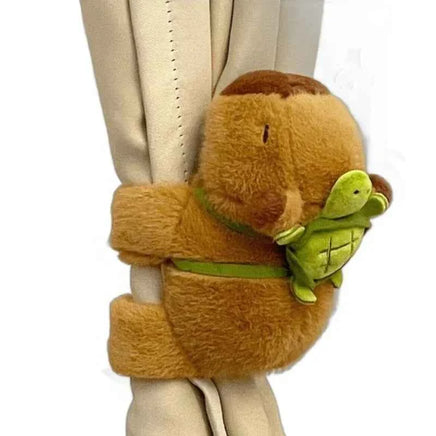 1-20PCS Rytanda Capybara Clap Circle Toys Slap Snap Wrap Wristband Bracelet Capybara Plush Hand Ring Fun Pop Circles Kids Gift