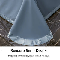 Egyptian Cotton Bedding Set Golden Embroidery Home Textiles Super Soft Bed Duvet Sheet Set King Queen Size Chic Stitch Linen 이불 Lusy Store