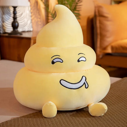 Funny Poop Plush Toy Stuffed Halloween Children Gifts Strange Poop Pillow Home Decor 25cm E
