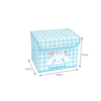 Sanrio Desktop Storage Box Hello Kitty Cinnamoroll Kuromi Toy Organizer Basket Sundries Underwear Cosmetic Stationery Organizer