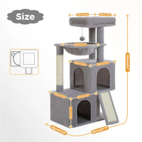 Large Cat Tree & Condo for Indoor Cats E as picture