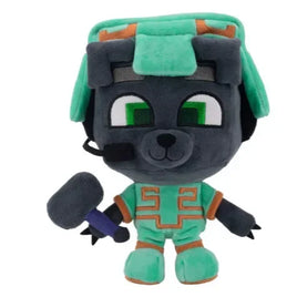Green Bobicraft Gitd Wolf Plush Toy 20cm Children Christmas Gift