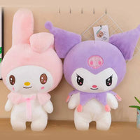 Lusy Store LLC Kuromi Melody Plush Toy Purple Stuff Standing Doll Girl Gift Kawaii Plush Plush