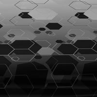 Lusy Store 1 Piece of Stacked Hexagonal Pattern Frosted Bedsheet, Bedroom Printed Bedspread, Bedding (Excluding Pillowcases) 