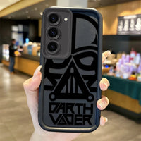 S-Star W-Wars Darth Vader Phone Case For Samsung Galaxy S25 S24 S23 S21 Ultra Plus S24 S23 S21 S20 FE A73 A55 Silicone Cover