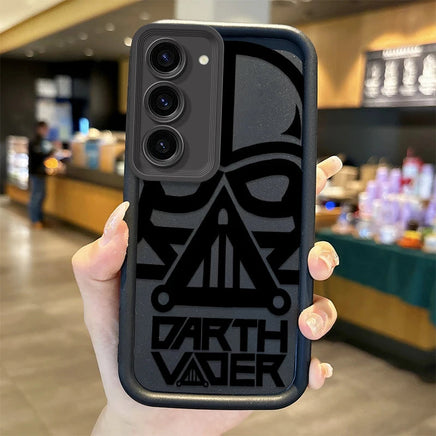 S-Star W-Wars Darth Vader Phone Case For Samsung Galaxy S25 S24 S23 S21 Ultra Plus S24 S23 S21 S20 FE A73 A55 Silicone Cover