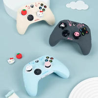 Sanrio Hello Kitty Kuromi Xbox Controller Protective Sleeve Anti-slip and Anti-sweat Silicone Game Accessories Adult Kids Gifts