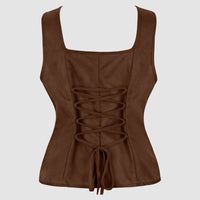 Steampunk Gothic Corsets Vest Tops Women Bustier Renaissance Blouse With Burlesque Pirate Backless Corset Halloween Costumes