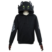 Adult Kids How to Train Your Dragon Toothless Cosplay Hoodie Sweatshirt Casual All-match Pullover Jackets Coat Hooded Tops Lusy Store