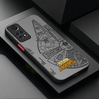 Luxury Stars W-Wars Case For Xiaomi Redmi Note 14 13 12 11 Pro Plus 5G 12S 11S 10S 10 9 Redmi 14C 13C 12C 12 4G A3 A3X PC Cover