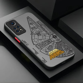 Luxury Stars W-Wars Case For Xiaomi Redmi Note 14 13 12 11 Pro Plus 5G 12S 11S 10S 10 9 Redmi 14C 13C 12C 12 4G A3 A3X PC Cover 6