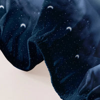 1 Simple modern starry sky printed matte Fitted Sheet, bedroom printed bed cover, bedding (excluding pillowcases) Lusy Store