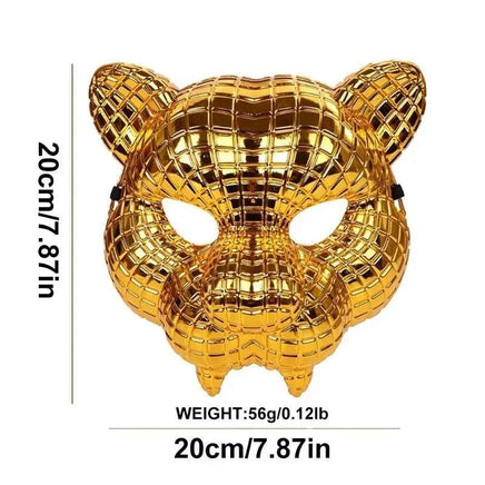 Couple Black Lace Disguised Mask Elegant Plastic Party Ball Mask Suitable for Halloween and Costume Party Accessories gold