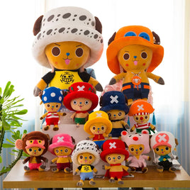 One Piece Chopper Plush Toys 35-70cm Cute Anime Plush Stuffed Doll Sofa Pillow Decoration Gift