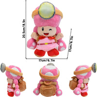 Elephant Mario Luigi Funny Soft Plush Toys Mario Bros Cute Anime Stuffed Animals Festival Gifts Toadette