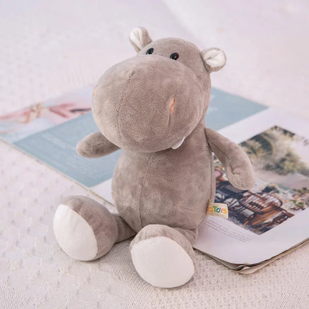 Giraffe Plush Toy – Soft & Cuddly Jungle Animal, 9.8" – Lusy Store hippo 9.8"