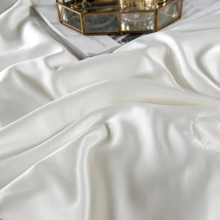 Summer Mulberry Silk Comforter Duvet Insert Luxury Natural Silk Blanket Satin Bedding Quilt Queen Single Double Twin Size Bed Lusy Store