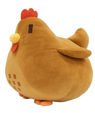 Lusy Store LLC Stardew Valley Plush Chicken Soft Stuffed Animal Kawaii Cartoon Toy Baby Companion Throw Pillow Gift Plush