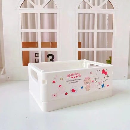 Sanrio Hello Kitty Foldable Desk Organizer Basket 7