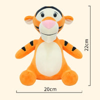 Lusy Store LLC Winnie the Pooh Tigger Piglet Eeyore Doll Plush Toys Stuffed Soft Pillow Cute Toy Gifts Stuffed Animal