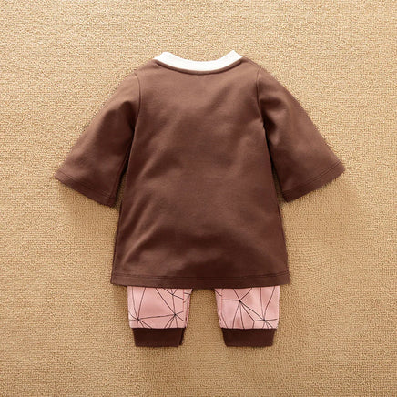 Baby Girl Boy Costume Anime Clothes Newborn Romper Infant Luffy Akatsuki Vegeta Cosplay Jumpsuit Halloween 0-18M