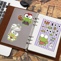 Cute Sanrio Kero Kero Keroppi Anime Puzzle Sticker for Kids