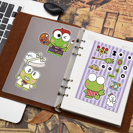 Cute Sanrio Kero Kero Keroppi Anime Puzzle Sticker for Kids