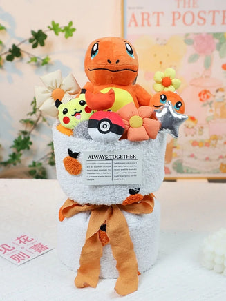 Pokemon Kawaii Plush Pikachu Bouquet Creative Cute Birthday Gift