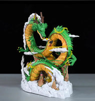 24cm Dragon Ball Anime Figure Shenron Figure Goku And Shenron Figurine Model Pvc Statue Doll Collection Room Toy Gifts Lusy Store