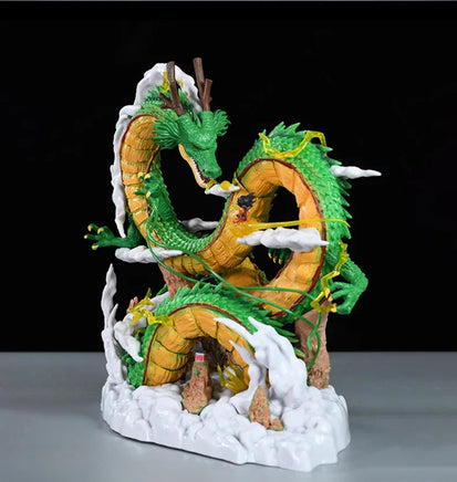 24cm Dragon Ball Anime Figure Shenron Figure Goku And Shenron Figurine Model Pvc Statue Doll Collection Room Toy Gifts Lusy Store