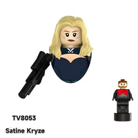 Star Wars Mandalorian Mini Robot Figure Toy - Han Solo, C-3PO, Leia, Darth Vader, Boba Fett Blocks TV8053