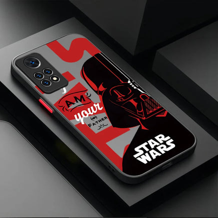 Luxury Stars W-Wars Case For Xiaomi Redmi Note 14 13 12 11 Pro Plus 5G 12S 11S 10S 10 9 Redmi 14C 13C 12C 12 4G A3 A3X PC Cover