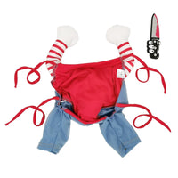Halloween Dog Costumes Funny Pet Clothes Medium Large Bulldog Pug
