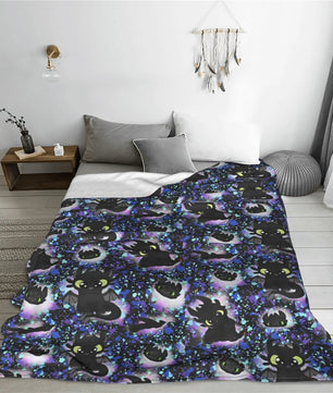 How to Train Your Dragon Blankets Quality Soft Warm  Bedding Throws Autumn Kids Living Room Novelty Bedspread Lusy Store