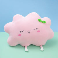 Creative Rainbow Plush Toys Fantastic Sky Series Pillow Stuffed Sun Cloud Soft Shell Sofa Cushion Gift 42cm cloud Pink