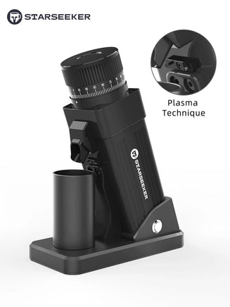 STARSEEKER E55 Electric Coffee Grinder – 55mm Burr, Stepless Adjustment, Espresso to Cold Brew