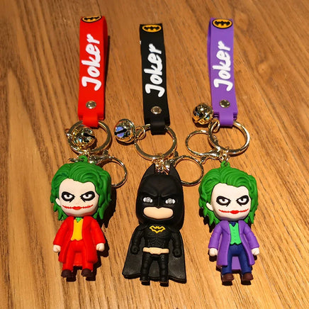 Marvel Batman Joker Keychain Cute Halloween Jewelry Gifts