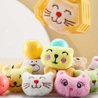 Lusy Store LLC Automatic Doll Machine Toy for Kids Mini Cartoon Coin Operated Play Game Claw Crane Machines Action Figure