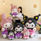 Lusy Store LLC Big Size Kuromi My Melody Plush Stuffed Doll Room Decoration Bed Pillow Gift Plush
